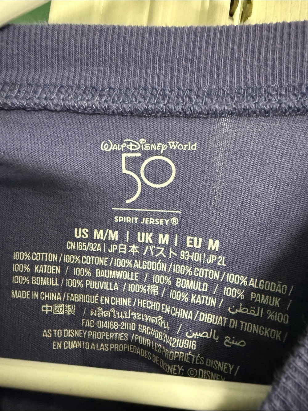 Disney World Spirit Jersey - Picture 4 of 4